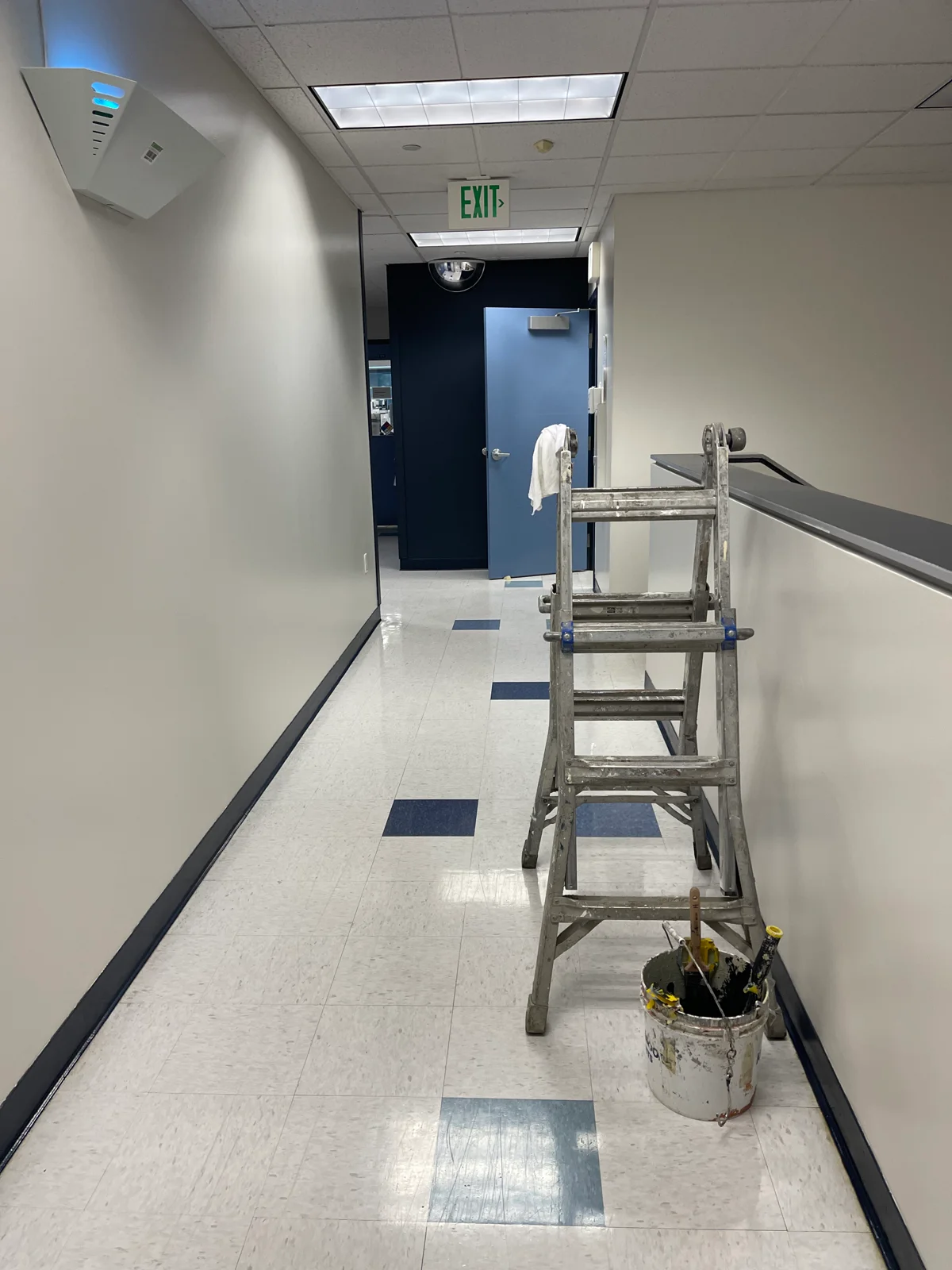 Popcorn Ceiling Removal project from Planet Painting